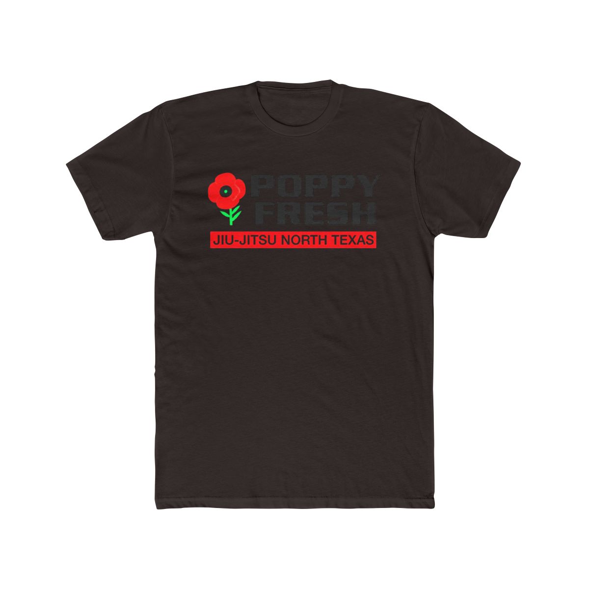 Poppy Fresh Logo Short Sleeve Shirt | Daisy Fresh - alternate angle 2, merchandise