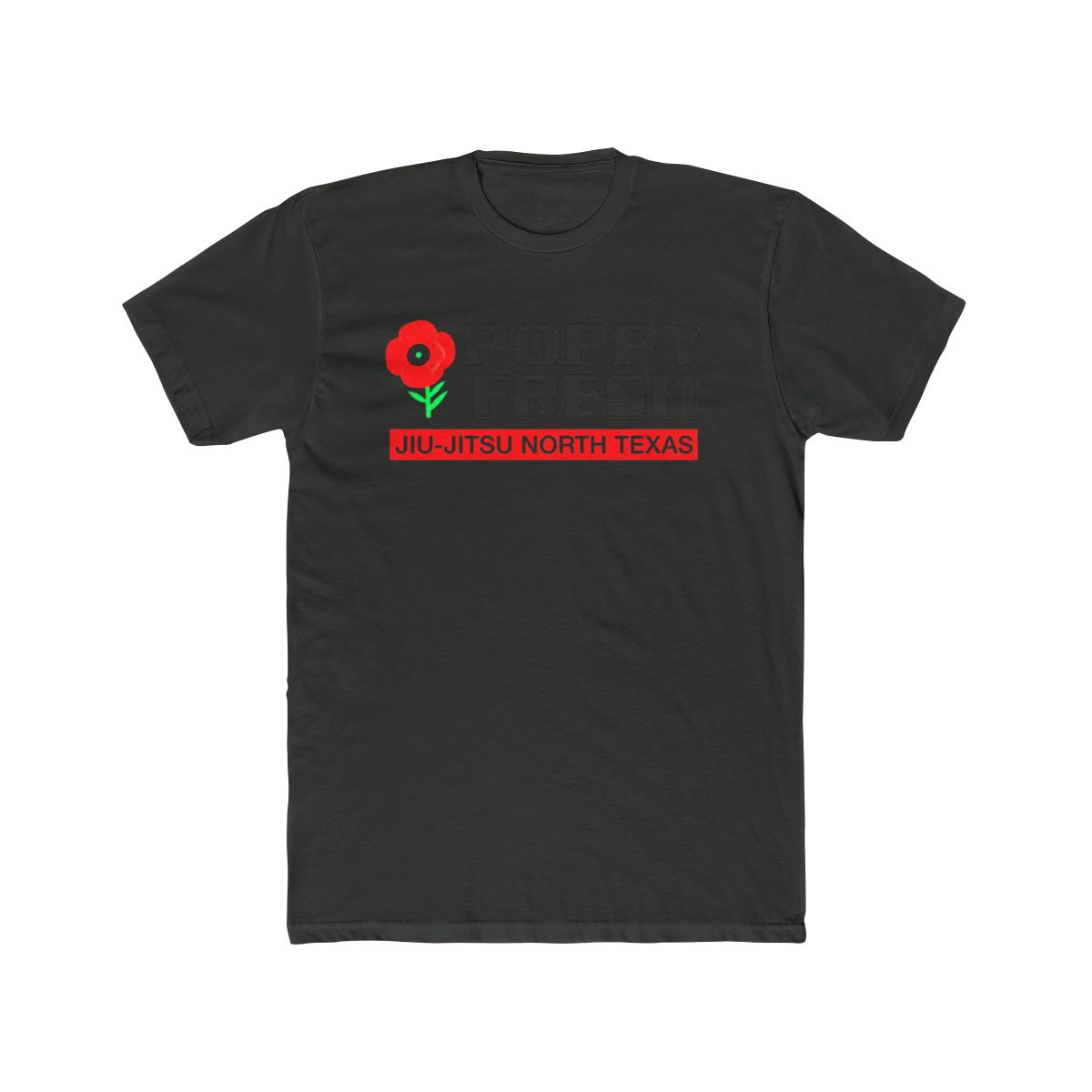 Poppy Fresh Logo Short Sleeve Shirt | Daisy Fresh - alternate angle 5, merchandise