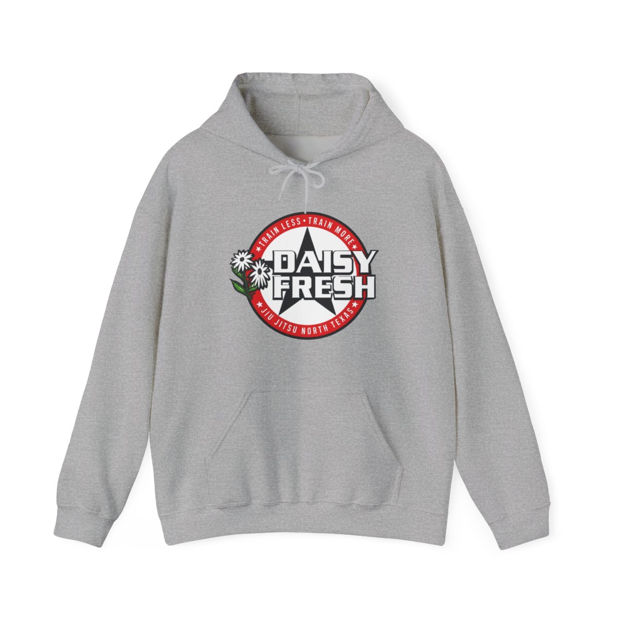 Daisy Fresh Jiu Jitsu North Texas - Talk Less Train More Hoodie - Official Hoodies merchandise